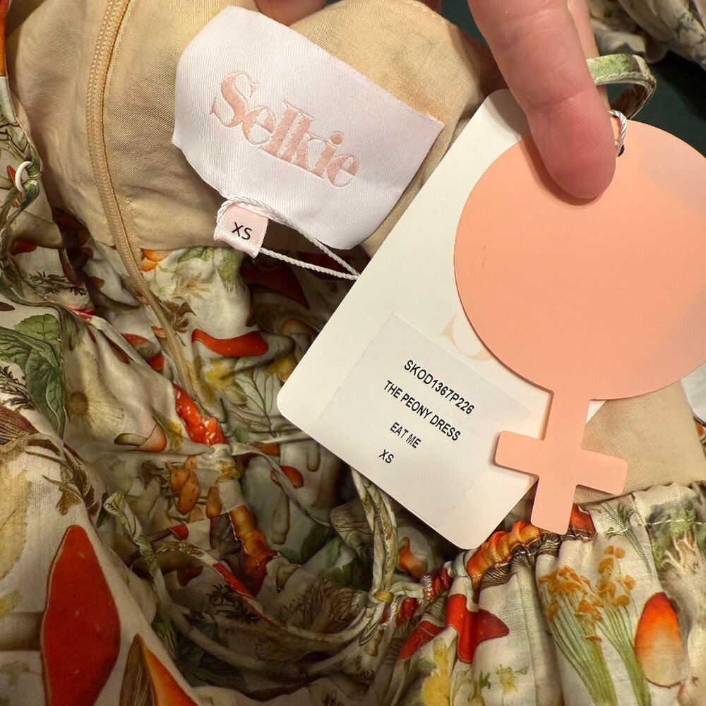 π Selkie βPeony Dress β Eat Meβ β Size XS β NEW WITH TAGS π - Picture 5 of 5